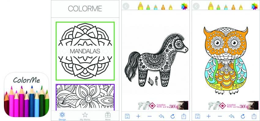 ColorMe app screenshot