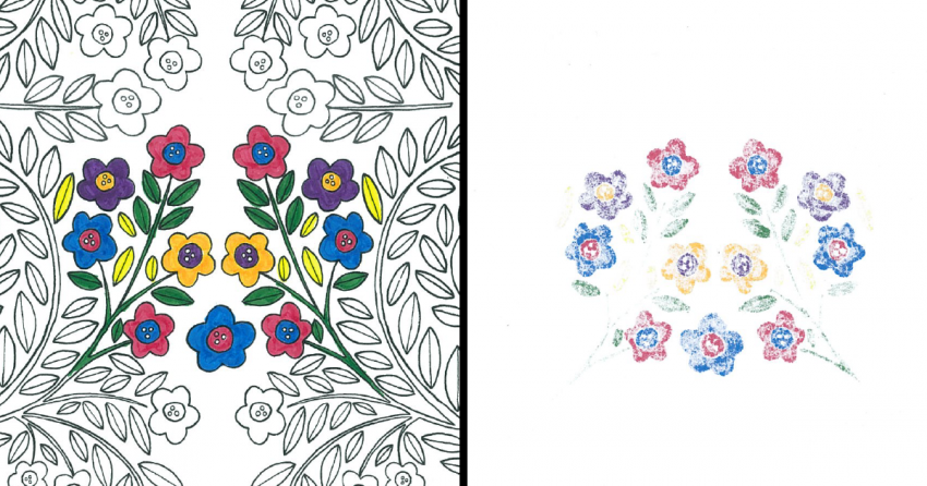 Faber-Castell PITT pens bleed-through test on 20lb paper