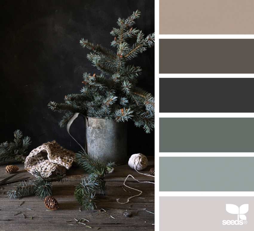 Holiday Hearth color palette