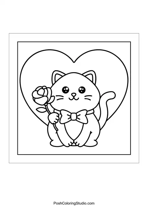 A cat surrounded by various candies and sweets.