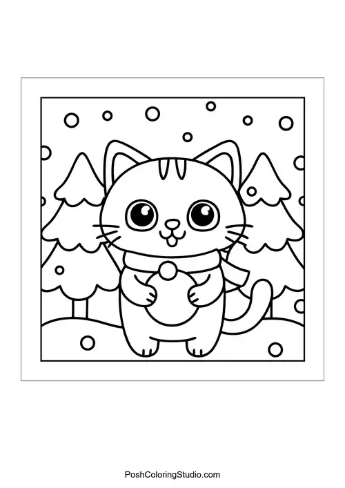 A cat by a lighthouse near the ocean with waves.