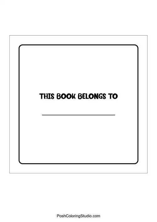Capybara Coloring Pages sample thumbnail