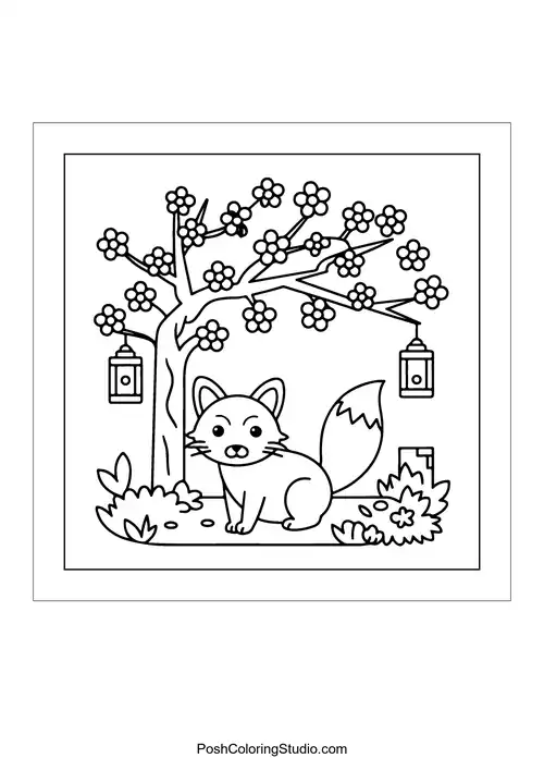 Animals Mythical Creatures Coloring Pages sample thumbnail