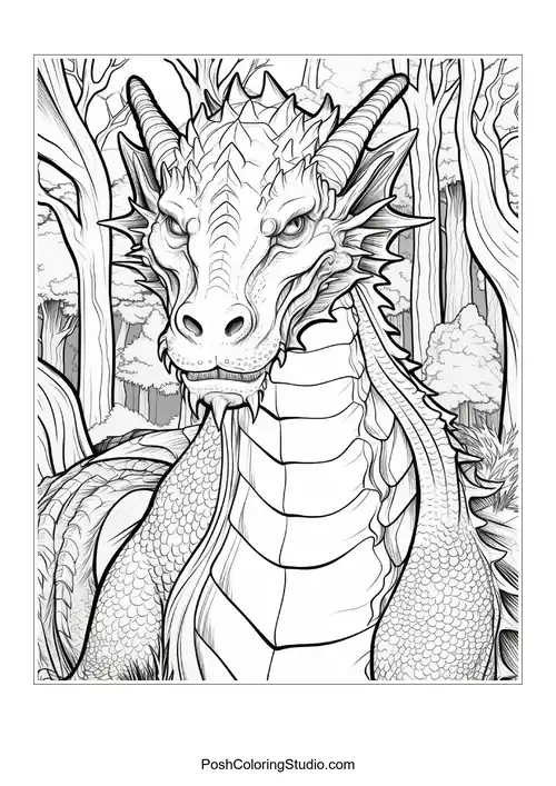 A knight poses with a sword and a dragon companion.