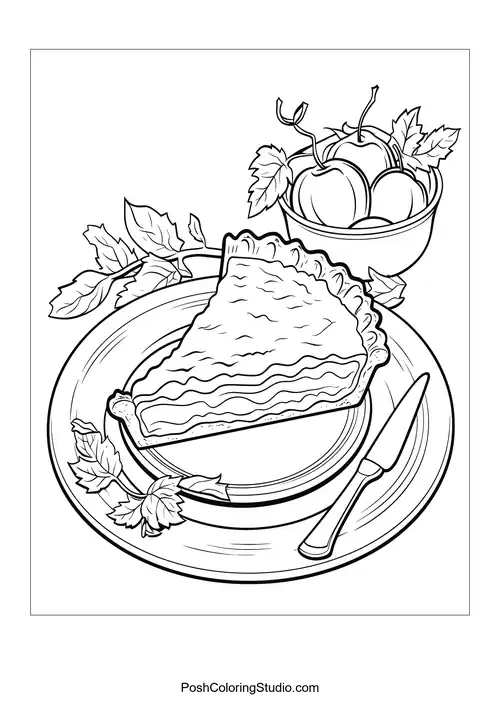 A pie with a decorative crust and fruit.